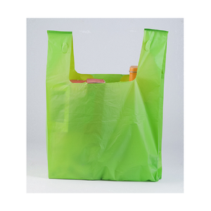 Chaleco de plástico Biodegradable con estampado personalizado para supermercado, bolsa de transporte de plástico, PVA, bolsas de compras compostables de la India - Product Image 1