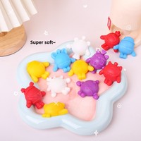 Vente en gros de boulettes d'oeufs mignons transfrontaliers en caoutchouc souple pour garçon astronaute TPR pour filles, jouet de décompression par pincement