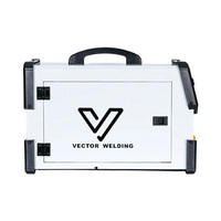 VECTOR MIG TIG MMA Plasma 7-en-1 Poste à souder avec écran LCD, à impulsions simples/doubles, sans gaz, pour STAHL WERK CTM250PRO