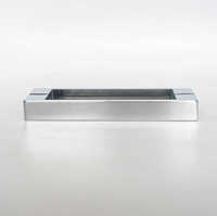 Hydrorelax 200MM Poignée de porte de douche moderne en acier inoxydable pour salles de douche en verre trempé