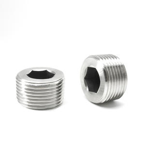 Tapón ocking de <span class=keywords><strong>906</strong></span>-Lcon rosca cónica hexagonal de acero inoxidable 304, el efecto de sellado es mejor - Product Image 6