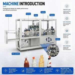 Machine de conditionnement par remplissage et scellage de 0,1 à 200 ml pour jus de fruits et sirop concentré de pulpe de fruits - Product Image 1