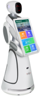 Robot de service d'accueil intelligent Amy AI avec interaction vocale, Wi-Fi et 4G, écran 21,5 pouces