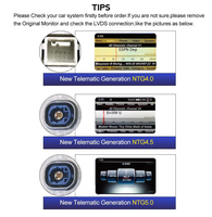 Autoradio Android 13 Kd-1159 avec écran tactile pour Mercedes Benz W205 C200 C250 C300 C400 GLC200 GLC260 GLC300 V250 2015-2019