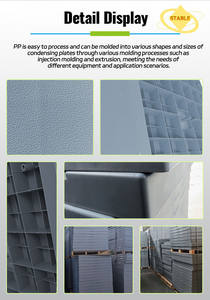 Прямая Продажа с завода, мини-сплит-колодки 18 "W * 38" L * 3 "H дюймов, антивибрационные колодки для HVAC аксессуары, антивибрационные колодки - Product Image 3