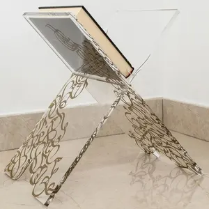 OEM Acrylic Quran Holder Wholesale Quran Stand Clear Acrylic Stand For Quran