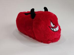 Soffice Pigiama Invernale con Stampa Diavolo Rosso, Leggero con Fodera in Cotone, Peluche per Donna - Product Image 5