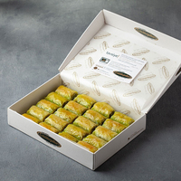 Grandes boîtes premium assorties d'emballage de cadeaux de vacances en papier pour baklava sucré Ramadan