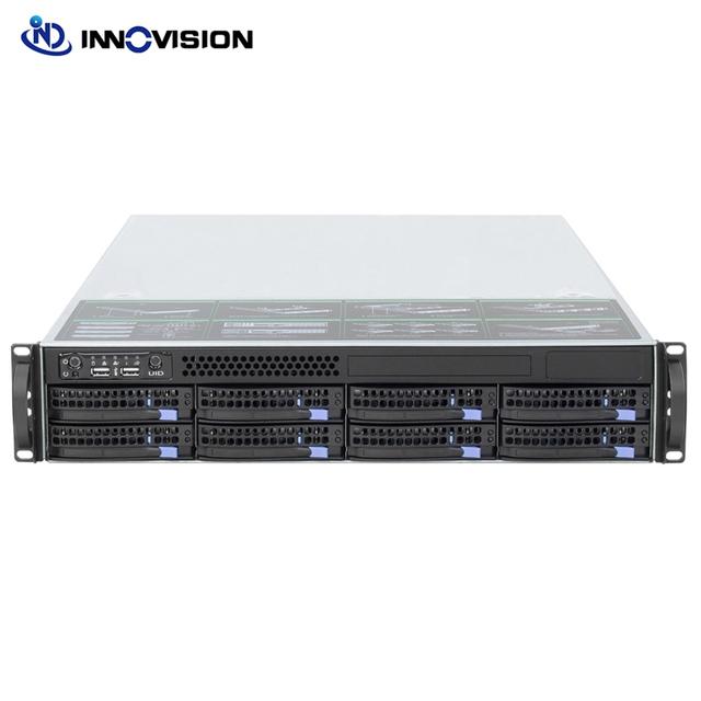 Dual Xeon E5 Storage Server 2u Rack 8 Bay Server with 128GB Server RAM