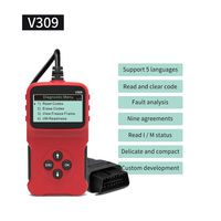 Lector de Códigos OBD2 V309, Herramienta de Diagnóstico para Automóviles, Compatible con Múltiples Idiomas, Detector de Fallas de Automóviles, Herramienta ELM327