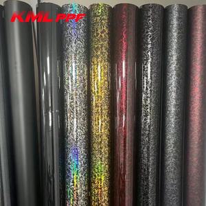 Kmlppf Кованое углеродное волокно для домашних животных серии против царапин меняющая цвет виниловая пленка для украшения автомобиля - Product Image 3