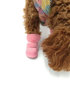 Pet Dog Cotton Shoes Winter Styles <strong>Cat</strong> Shoes Durable Non-Slip Snow <strong>Boots</strong> for Dogs - Product Image 3