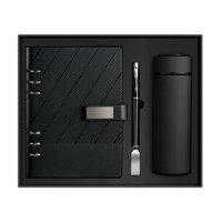 Coffret Cadeau Personnalisé 2027 : Carnets de Notes avec Stylo et Bouteille d'Eau – Cadeau d'Affaires Promotionnel