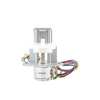 Moteur linéaire pas à pas micro HENGDI HD-SM1519-M3*P0.5 à aimant permanent biphasé, course 19 mm 15 mm, DC6V, avec support à vis 3D