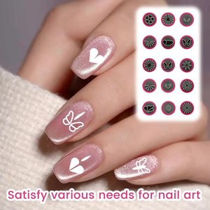 เครื่องปั๊มลาย<span class=keywords><strong>ดอก</strong></span>ไม้สำหรับผู้หญิงและเด็กผู้หญิงอุปกรณ์ทำเล็บดีศิลปะทำมือ - Product Image 5