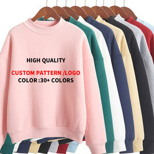 Pullover oversize Streetwear di alta qualità Design personalizzato dei pesi massimi in tinta unita <span class=keywords><strong>felpe</strong></span> con cappuccio da <span class=keywords><strong>donna</strong></span> - Product Image 1