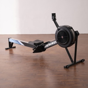Équipement de Fitness, équipement robuste en acier allié noir pliable <span class=keywords><strong>rameur</strong></span> <span class=keywords><strong>Cardio</strong></span> Air <span class=keywords><strong>rameur</strong></span> - Product Image 3