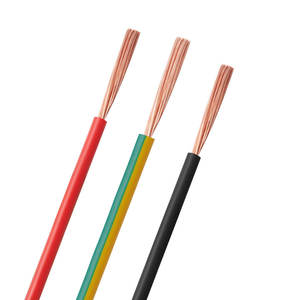 Yüksek kalite tek askılı kolye çekirdek Pvc bakır kablo 1.5mm 2.5mm 4mm 6 Mm2 10mm ² konut RV BVR kablosu için elektrik kablo tel - Product Image 4