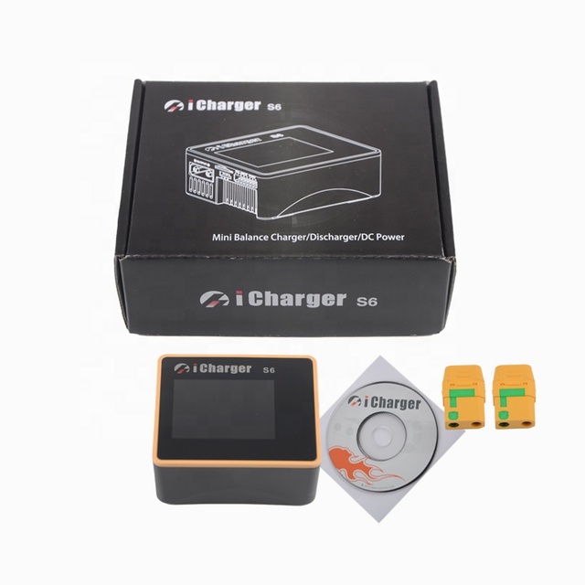 Icharger S6 X6 X8 X12 6S-12S 800-1100W 40A LCD Screen Smart Balance Battery Charger for Lipo/Life/Lihv Battery RC Drone Model