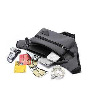 Nueva riñonera de estilo coreano para hombres y mujeres, bolso cruzado ligero de poliéster, bolso pequeño portátil con múltiples colores - Product Image 6