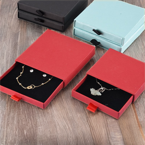 Boîte à bijoux élégante multi-tailles avec tiroirs coulissants multicolores pour organiser colliers, bagues et boucles d'oreilles - Product Image 2