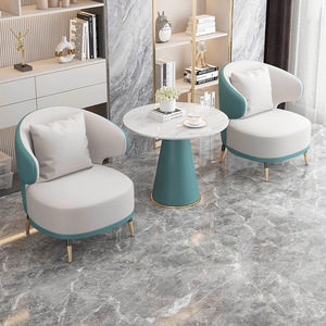 Elegante Sofá de Espera para Salón de Belleza, Silla de Recepción de Cuero de Microfibra de Lujo para Peluquería, Spa y Salón de Uñas - Product Image 3