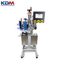 Machine d'étiquetage latéral horizontale automatique KDM-AL140H pour surfaces planes, boîtes, sacs, pochettes