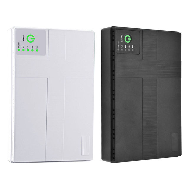 36w Mini DC Output 5v 9v 12v 10400mah Battery Ups Backup Power Supply Online Ups for Router