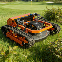 Livraison Gratuite CE EPA Tondeuse Autoportée à Rayon de Braquage Zéro 42 52 60 Pouces avec Moteur Essence 48HP, Large Largeur de Coupe, Tondeuse Télécommandée pour Terrains Inclinés