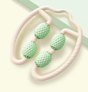 <span class=keywords><strong>Yoga</strong></span> Levert Vijfwielige Cirkelvormige Beenklem Spierontspanning Kuitspiermassage-Stickmassage-Ring - Product Image 1