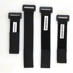 Tùy Chỉnh Đàn Hồi Nylon Chống Trượt Móc Và Vòng Lặp Lưu Trữ Dây Đeo Màu Đen Với Nhãn Khóa Cho Công Cụ Nhà Phòng Lưu Trữ Cố Định Các Mặt Hàng - Product Image 2