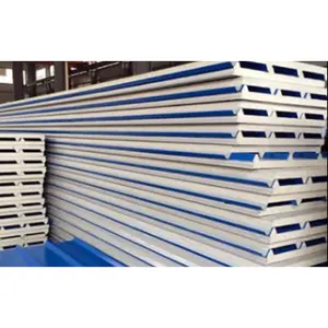 50mm foam eps sandwich wall panel cladding panel structure cleanroom system wall sandwich panels