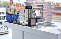 Lecteur de codes à barres de bureau omnidirectionnel 2D Lecteur de codes QR mains libres pour magasin POS supermarché Fabricant OEM/ODM