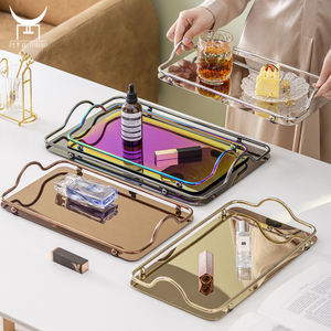 Espejo de tocador personalizado, bandeja de acero inoxidable para servir <span class=keywords><strong>bardi</strong></span>, nórdica, para el hogar - Product Image 4