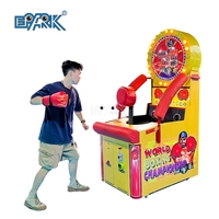 Monnayeur Dragon Championnat Du Monde Enfant Bébé Boxe Punch Machine de Jeu D'arcade