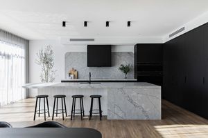 BALOM kustom indah High End terjangkau Modern klasik minimalis pernis lemari dapur untuk dapur