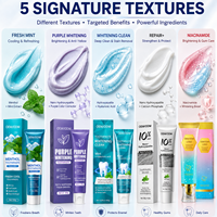 Dentifrice blanchissant Smilogy personnalisé avec logo OEM, à l'aloe vera biologique et à la menthe, pour usage domestique, élimination des taches jaunes