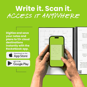 Cuaderno Planificador con Encuadernación en Espiral, Diseño de Cubierta Impermeable, Utiliza Papel Ecológico Reutilizable - Product Image 5