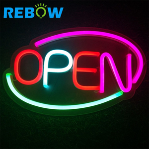 Lớn Trong Kho Chỉ 19USD Ngay Hôm Nay Đã Sẵn Sàng Để Vận Chuyển Linh Hoạt Đầy Màu Sắc Mini LED Mở Dấu Hiệu Neon - Product Image 4