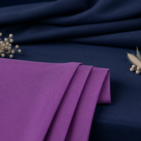 Tissu en microfibre 100% polyester, antistatique, infroissable, teinture organique, 32*300D, 155GSM, 96*76, pour vêtements