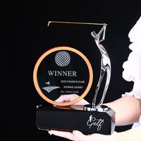 Trofeo de Golf de Metal con Diseño Personalizado, Grabado y Impresión Digital para Recuerdos Deportivos