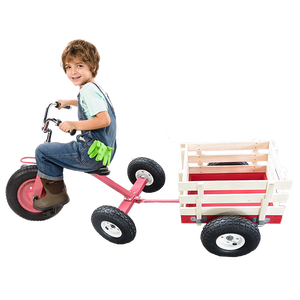 Bicicleta de tres ruedas para niños, triciclo directo de fábrica con ruedas grandes para niños de 3 a 6 años - Product Image 2