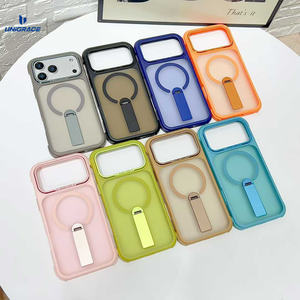 <span class=keywords><strong>Coque</strong></span> <span class=keywords><strong>magnétique</strong></span> givrée mate UNIGRACE support rotatif à <span class=keywords><strong>360</strong></span> ° housses de téléphone pour <span class=keywords><strong>Iphone</strong></span> 17 étui Airbag pour <span class=keywords><strong>Iphone</strong></span> 15 16 Pro Max étuis - Product Image 2