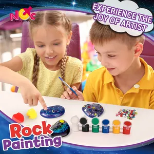 Kinderen Leren Speelgoed Andere Speelgoed Sterrenhemel Rock Schilderij Set Jongens En Meisjes Kit