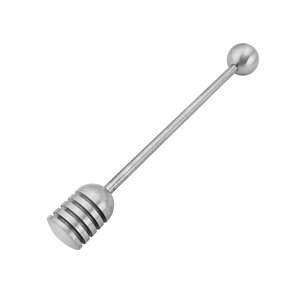 Stainless Steel Honey Stick With Round Bead Food Grade Stirring Spoon For Honey Mixing Party Use - Product Image 4