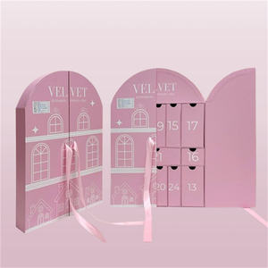 <span class=keywords><strong>Calendrier</strong></span> de l'<span class=keywords><strong>Avent</strong></span> de Noël 24 Jours avec Boîte Design en Papier Détachable et Estampage à Chaud Or UV pour le Compte à Rebours de Noël des Enfants - Product Image 6