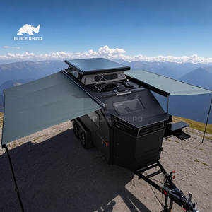 Caravana Híbrida Australiana Personalizada a <span class=keywords><strong>Precio</strong></span> de Fábrica, con Techo Elevador, Remolque Todoterreno con Techo Emergente - Product Image 2