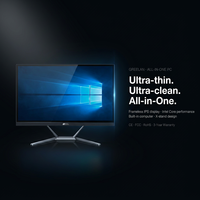 Computadora Todo en Uno con Pantalla Táctil de 24 Pulgadas para Uso Hospitalario, PC de Escritorio AIO Interactiva para Enseñanza, Cámara Web, Windows 10/11, Intel Core