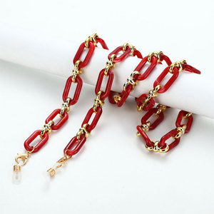 Acrylic Sunglasses Strap <strong>Glasses</strong> Cord <strong>Fashion</strong> <strong>Glasses</strong> Chain Colorful Eyeglass Chain - Product Image 3