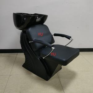 <b>Shampoo</b> <b>Chair</b> Backwash Unit / <b>Shampoo</b> Bowl and <b>Chair</b> Hair Salon Furniture / Salon Gold <b>Shampoo</b> <b>Chair</b> - Product Image 3